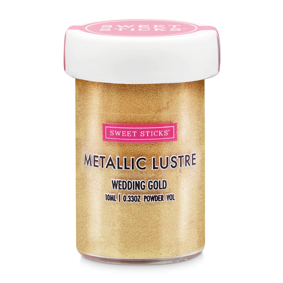 Edible Metallic Lustre Dust WEDDING GOLD