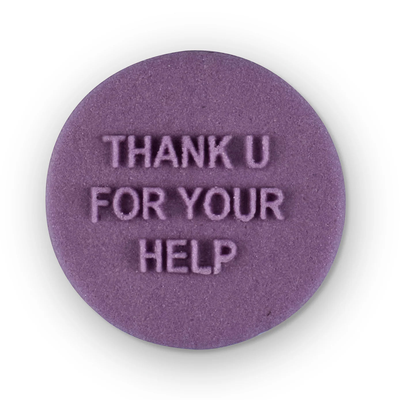 Thanks For Your Help Mini Message Debosser