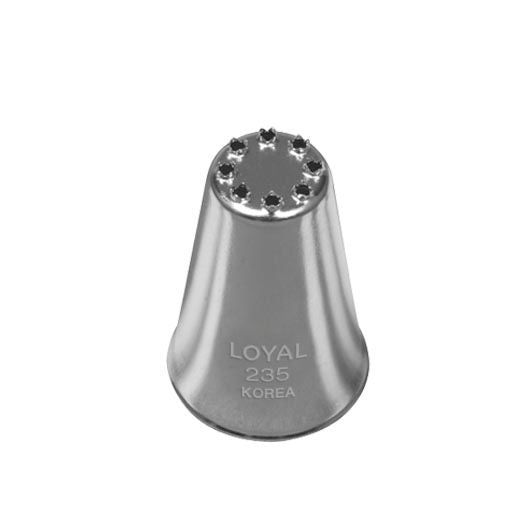 Loyal Piping Tip 236 Multi-Opening (Mont Blanc) MED/LG S/S