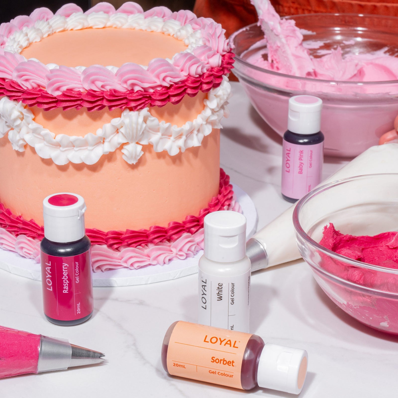 LOYAL COLOUR GEL WHITE 20ML