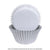 CUPCAKE WHITE FOIL BAKING CUPS 72 PK