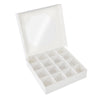 White Window Treat Box &amp; Insert (5pk)