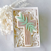 Wooden Cross Cutter & Embosser Set