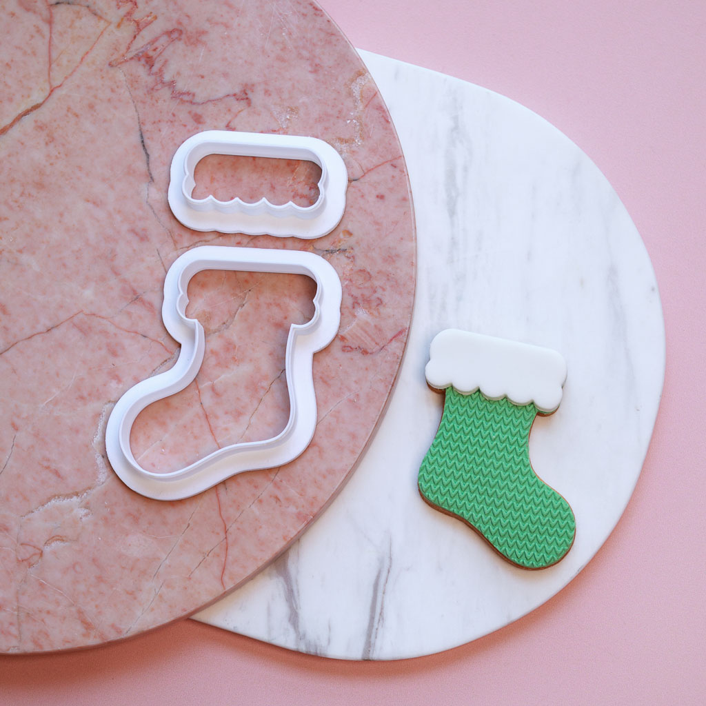 Lulu & Stone WOVEN KNIT STAMP + STOCKING CUTTER SET