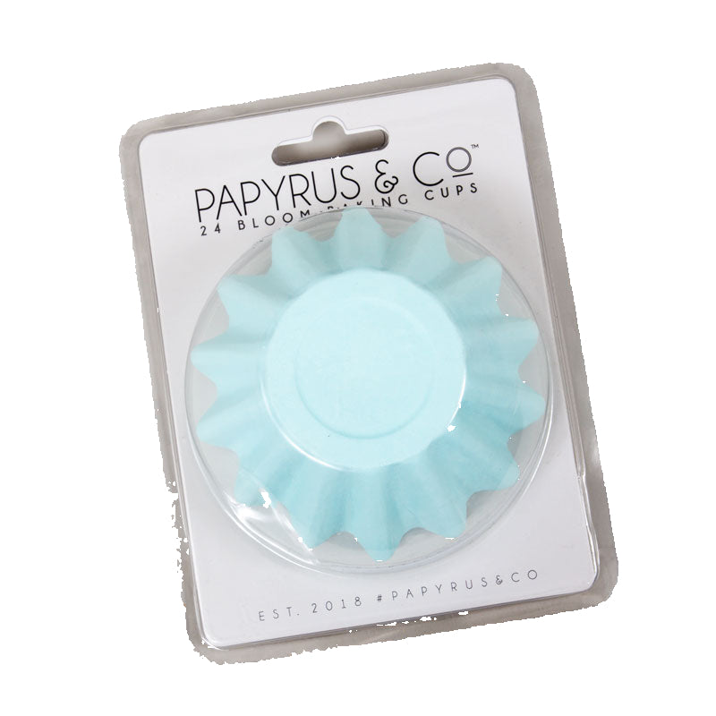 Bloom Pastel Blue Baking Cups 24 Pack