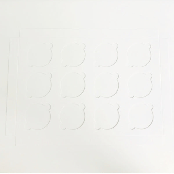 Insert 12 Mini Cupcake fits Mondo Rectangle