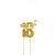 18th Gold Metal Cake Topper - Cake Decorating Central