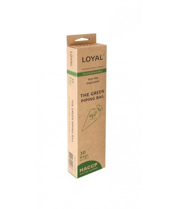 18inch Green Disposable Biodegradable Piping Bags 10 pack - Cake Decorating Central