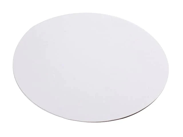 ROUND 8 INCH WHITE 2.5MM CAKE SLIP BOARD