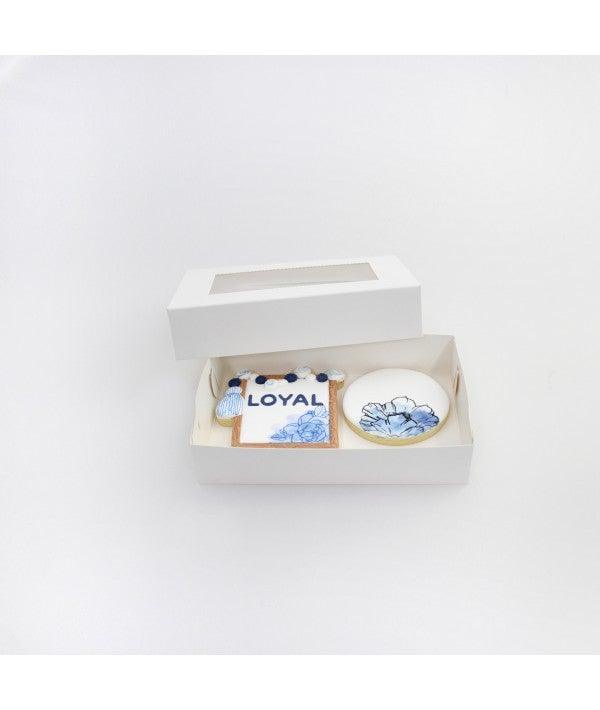 Biscuit Box 2 Biscuit - 17cmx11.5cmx4cm - Cake Decorating Central
