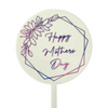 MOTHERS DAY ACRYLIC ROUND TOPPER 3 - Cake Decorating Central