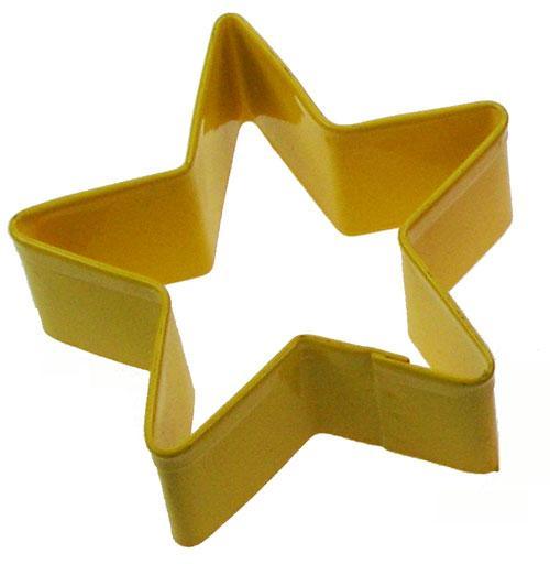 STAR COOKIE CUTTER YELLOW - Cake Decorating Central