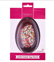 3D Easter Egg 15cm chocolate mould - Cake Decorating Central