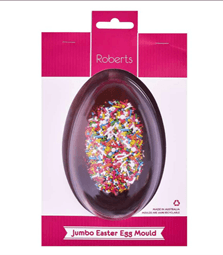 3D Easter Egg 15cm chocolate mould - Cake Decorating Central