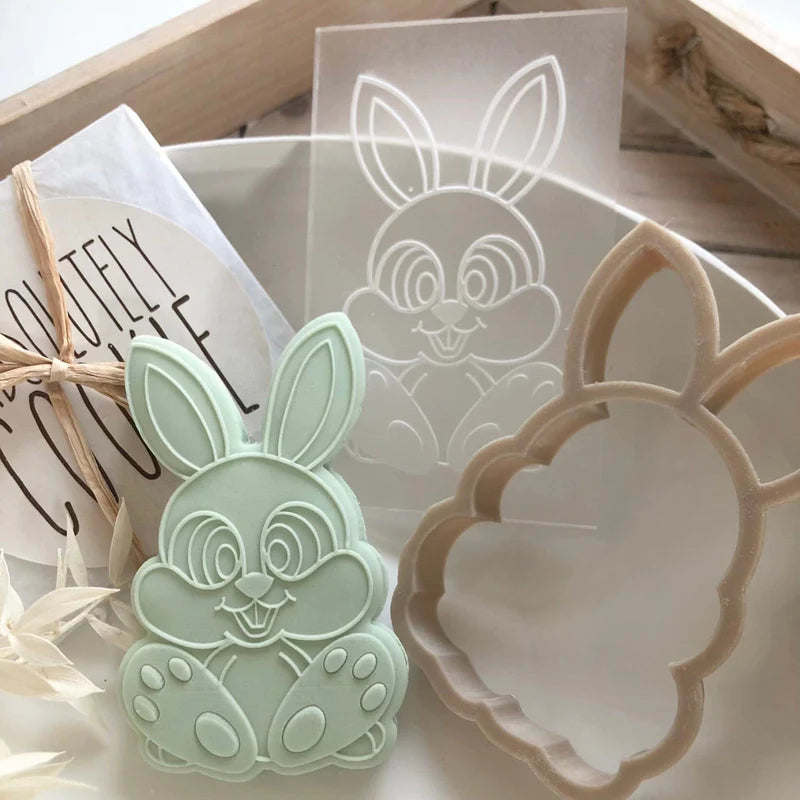 4D BUNNY Cutter & Debosser Set