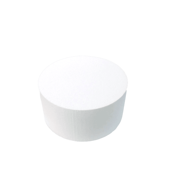 ROUND 4 INCH x 4 INCH DUMMY CAKE FOAM - Cake Decorating Central