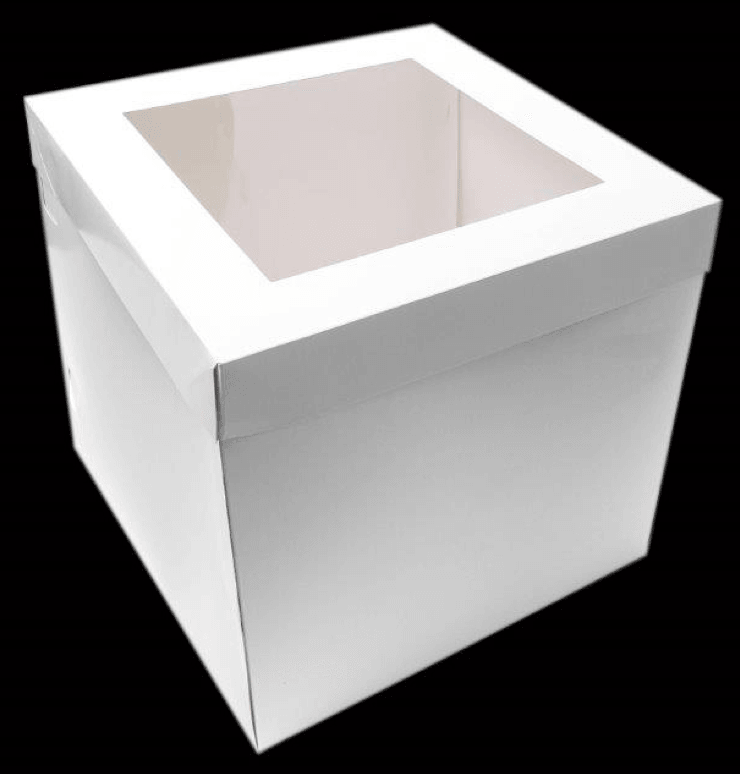 Window Cake Box 12 inch x 30cm tall