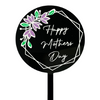 MOTHERS DAY ACRYLIC ROUND TOPPER 6 - Cake Decorating Central