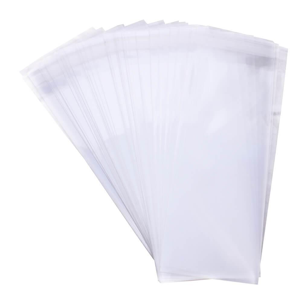 RESEALABLE BAGS 75MM X 180MM - 100 PACK - Cake Decorating Central