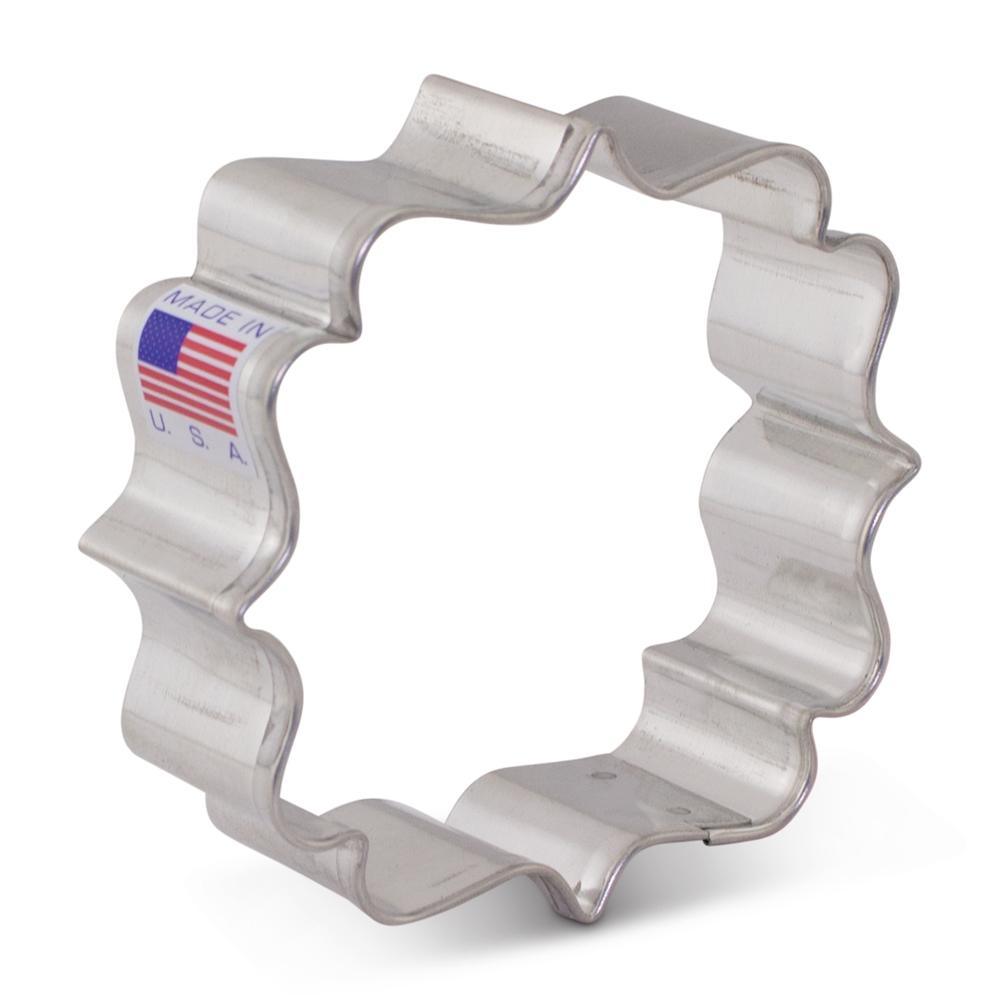 PLAQUE SMALL ORNATE by SWEET AMBS COOKIE CUTTER - Cake Decorating Central