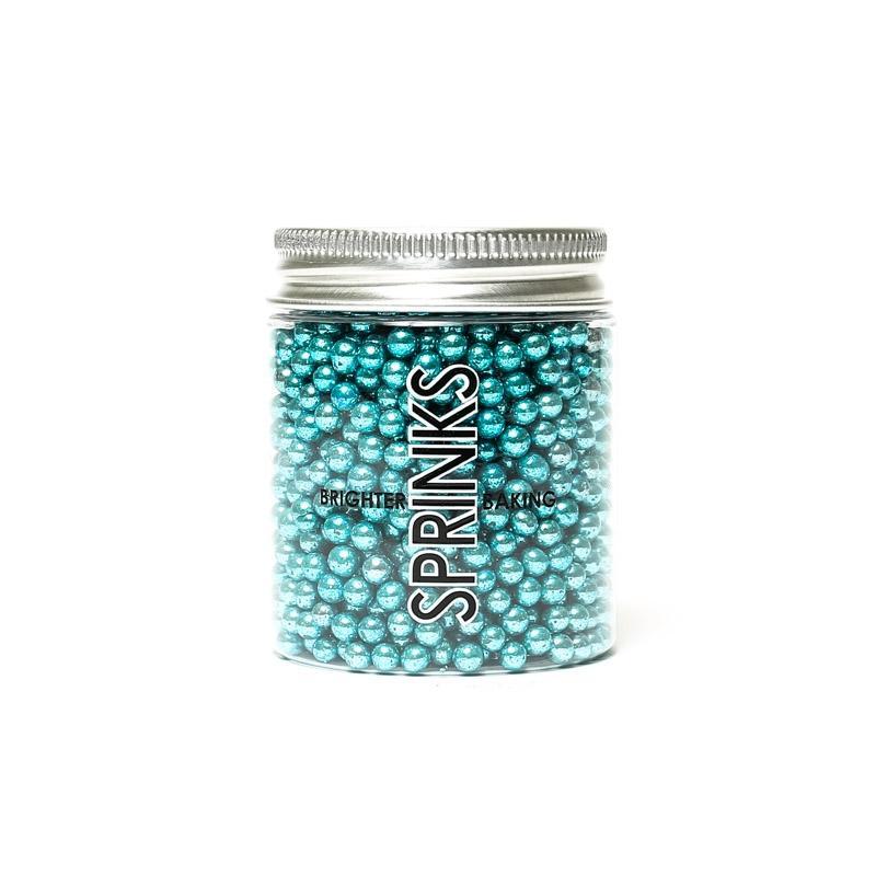 SPRINKS Cachous BLUE 4mm 85g - Cake Decorating Central