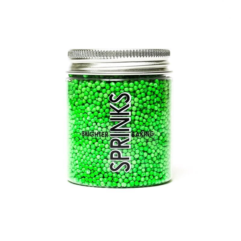 SPRINKS Nonpareils GREEN 85g - Cake Decorating Central