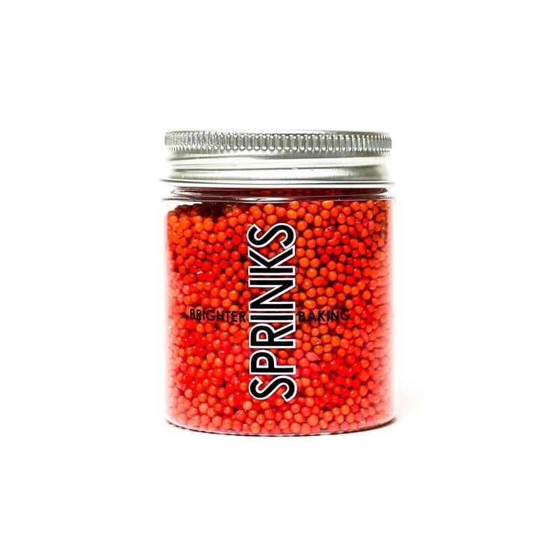 SPRINKS Nonpareils RED 85g - Cake Decorating Central