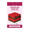 Rectangle &amp; Square Acrylic Chocolate Template - Cake Decorating Central