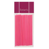 Lollipop Sticks 15cm FLUORO PINK 25pk