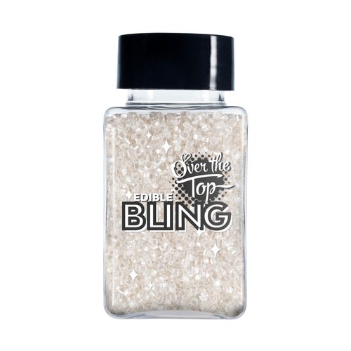 BLING Sanding Sugar PEARL WHITE 80g