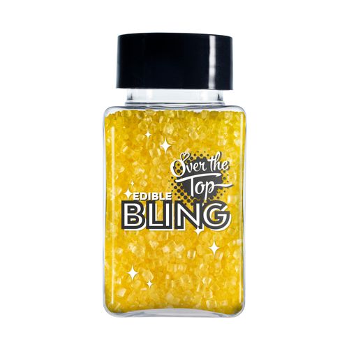 BLING Sanding Sugar YELLOW 80g