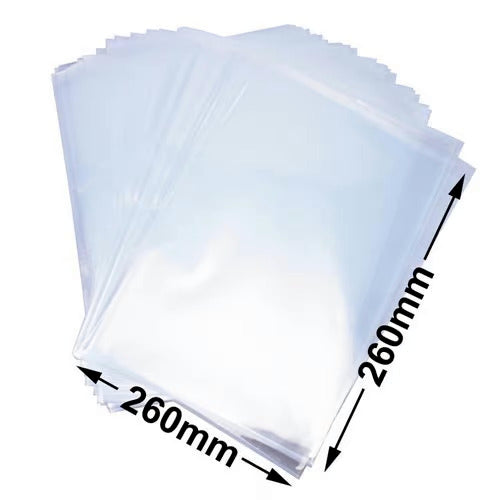 RESEALABLE BAGS 260MM X 260MM - 100 PACK