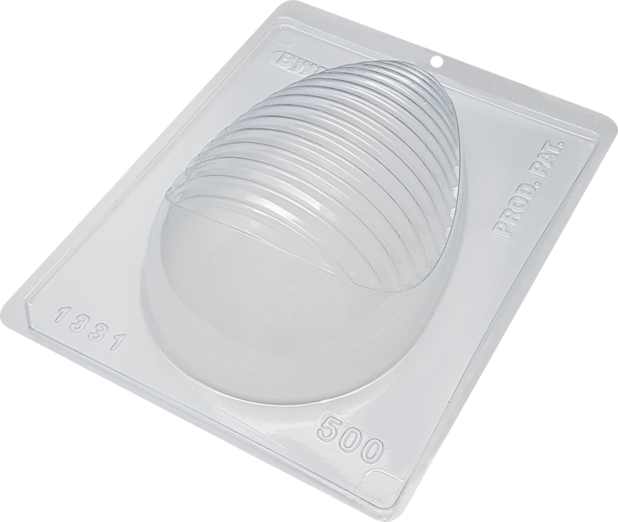 Creased Egg 500g Chocolate Mould 3 Pieces