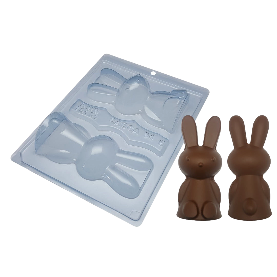 Medium Easter Bunnies Chocolate Mould 3 Pieces