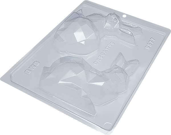 BWB GEO RABBITS MOULD (3 PCE)