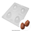 BWB SMOOTH EGG 50G CHOCOLATE MOULD (3 PCE)