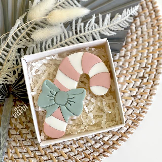 CANDY CANE CUTTER + EMBOSSER BY LITTLE BISKUT - Cake Decorating Central