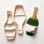 CHAMPAGNE BOTTLE CUTTER SET by Little Biskut