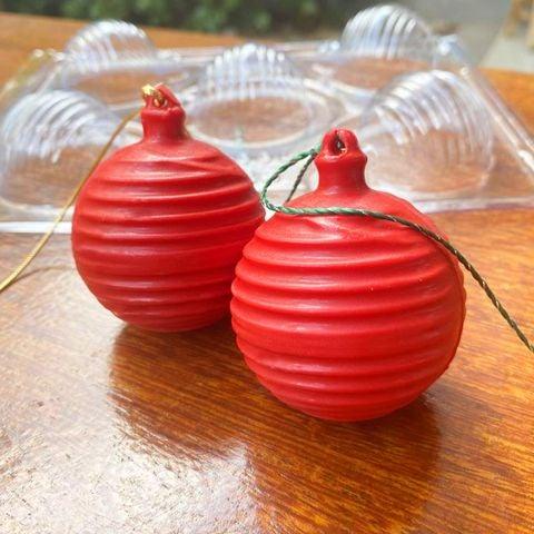 CHRISTMAS BAUBLES STRIPED 3PCE MOULD - BWB - Cake Decorating Central