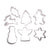 CHRISTMAS COOKIE CUTTER SET OF 7 - Cake Decorating Central