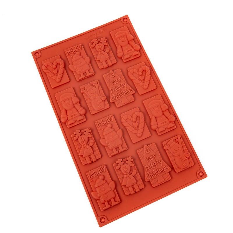 CHRISTMAS Silicone Chocolate Mould - Cake Decorating Central