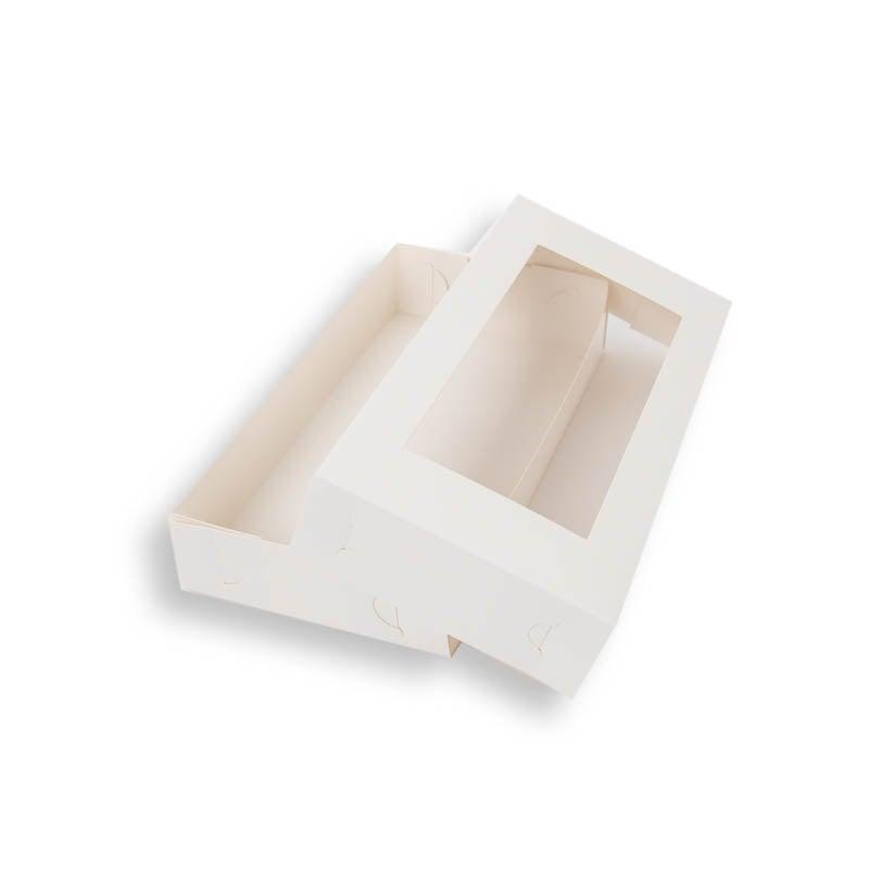 COOKIE BOX MEDIUM WHITE - 9INCH X 4.5INCH - Cake Decorating Central