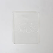 COO KIE Debosser Stamp - ALL OF MY LOVE - Cake Decorating Central