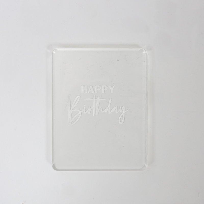 COO KIE Debosser Stamp - HAPPY BIRTHDAY - Cake Decorating Central