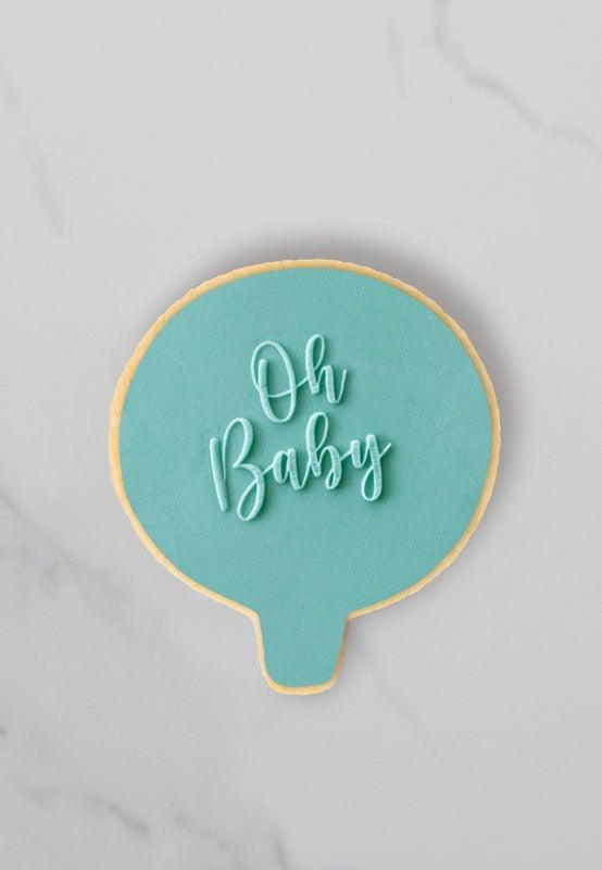 COO KIE Debosser Stamp - OH BABY - Cake Decorating Central