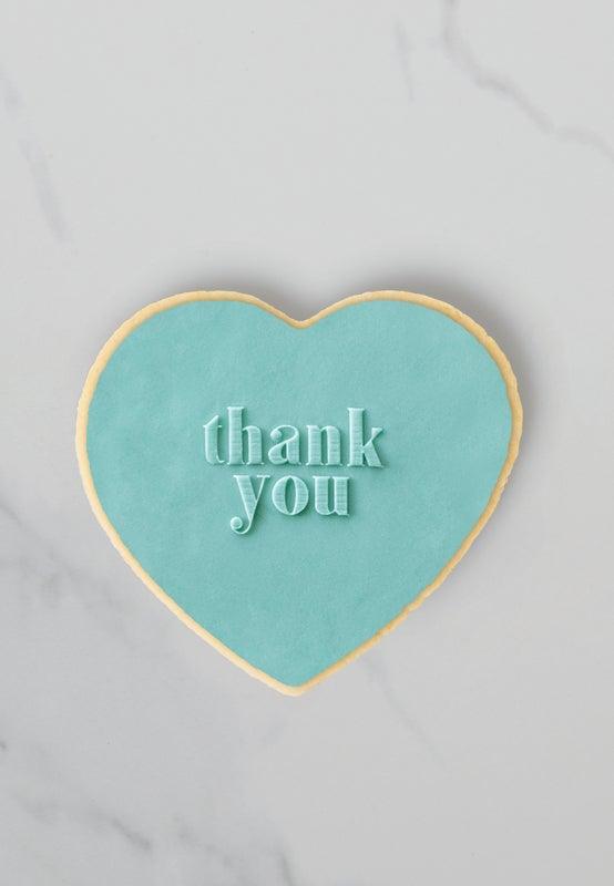 COO KIE Debosser Stamp - THANK YOU - Cake Decorating Central