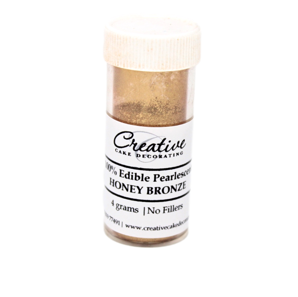 CREATIVE HONEY BRONZE 100% Edible Pealescent Lustre 4g