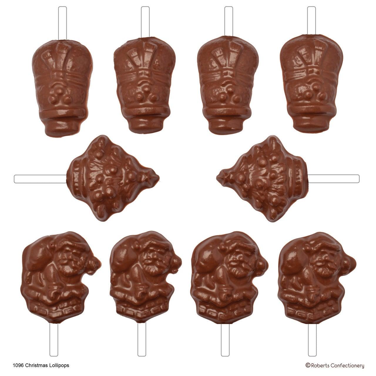 Christmas Lollipop Chocolate Mould - Cake Decorating Central