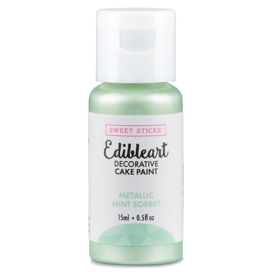 Edible Art Decorative Paint METALLIC MINT SORBET 15ml