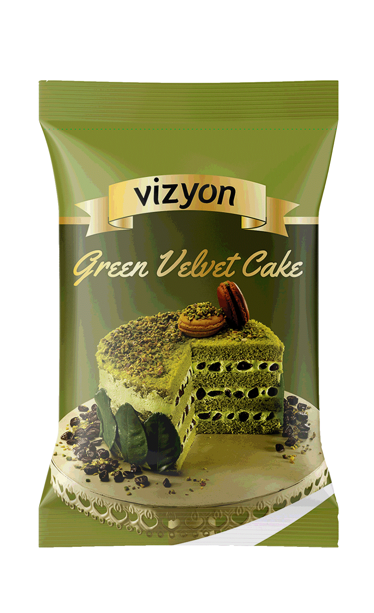 VIZYON GREEN VELVET CAKE MIX 1KG - Cake Decorating Central